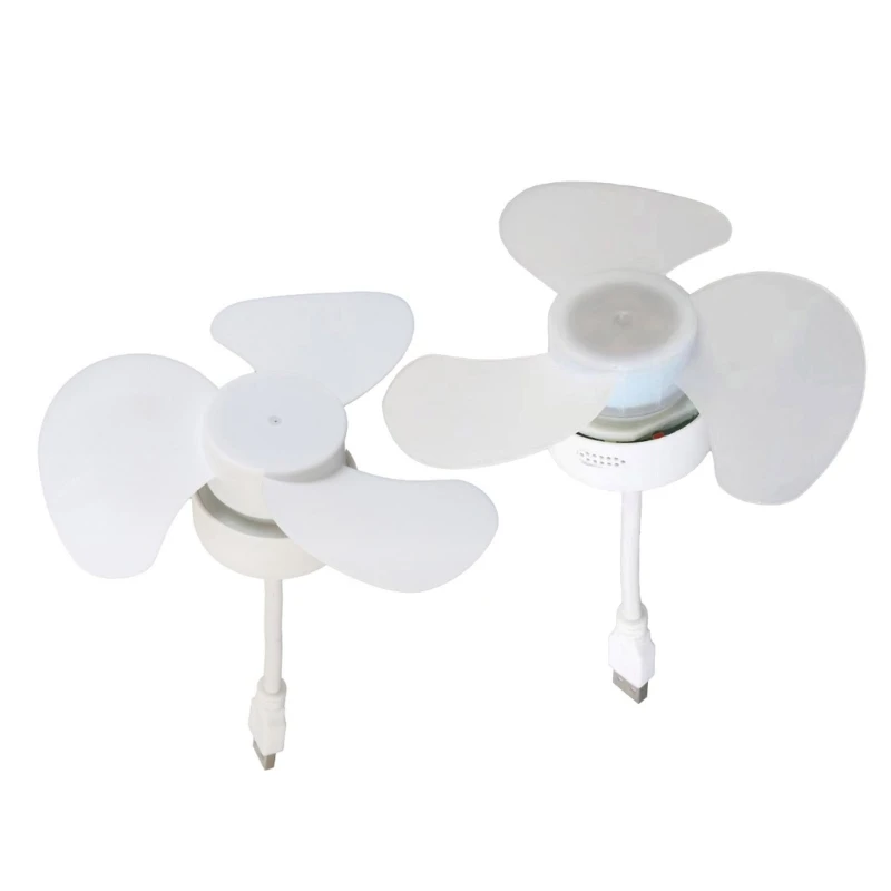 Small Fan Usb Fan Quiet Office Table Small USB Fan 5V5W Input USB Camping Travel Fan