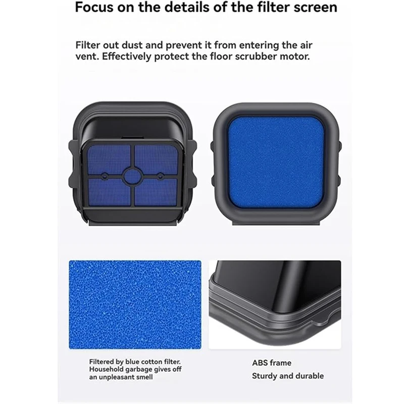 For Eureka NEW430BL Robot Vacuum Cleaner Accessories Main Roller Brush Filter Sponge Replacement Parts view 5