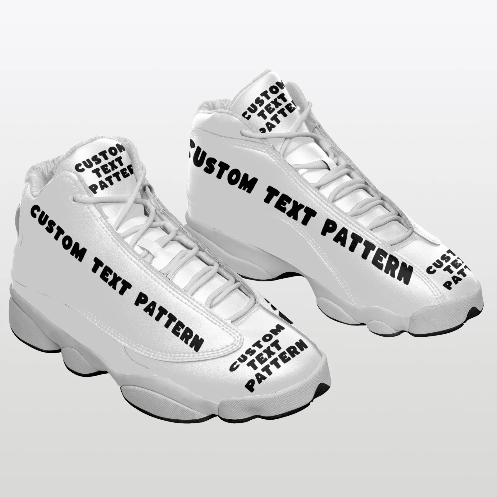 Custom Man And Women Name Sneakers, Sports Basketball Shoes