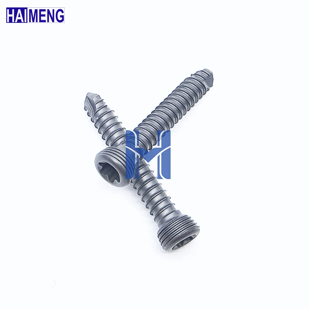 1.5mm Titanium Locking Screws, Cap Lock Screw,Veterinary Orthopedics Implants,Surgical Instruments,Pet Products,Dog Accessories