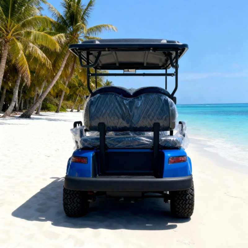 جميع الأغراض 4WD عربة جولف MMC مخصص عربة جولف كهربائية 4X4 محرك الألومنيوم الإطار CE معتمد 7000 واط عالية الطاقة 63 km/ساعة عربة جولف