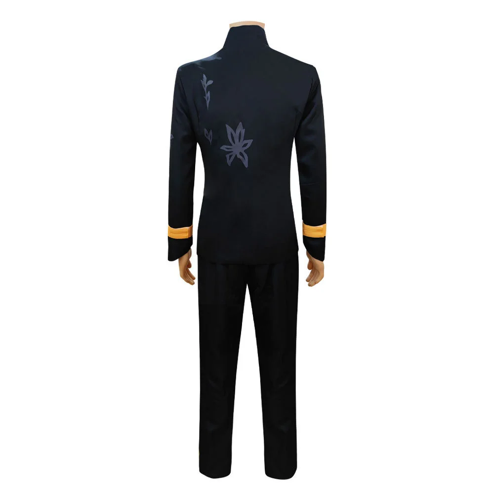 Giorno Giovanna Cosplay JoJo Bizarre Adventure Golden Wind Suit Coat Outfit Adult Men Women Halloween Carnival Costumes