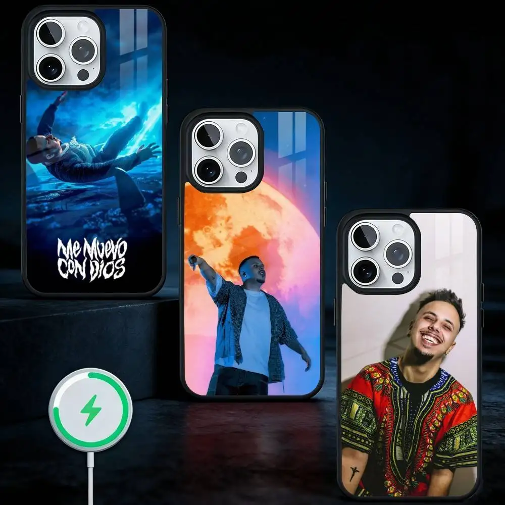 

Cruz C-Cafune Me M-Muevo Con Dios Phone Case For iPhone17,16,15,14,13 Plus,Pro Max Magnetic For Magsafe Wireless Charging