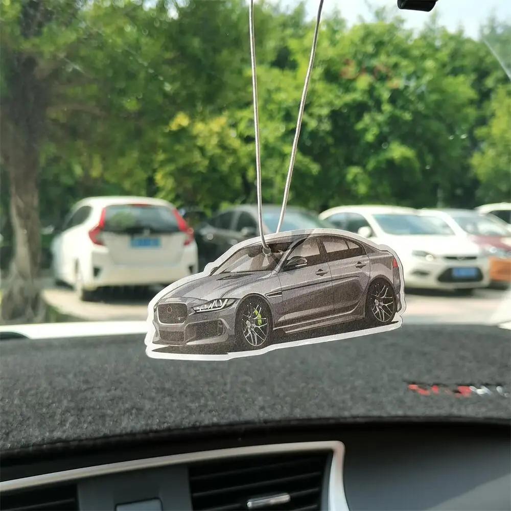 Car Air Freshener Hanging JDM Style Classic Racing Performance Solid Paper For Auto Rearview Mirror Pendant Car Decoration Anime