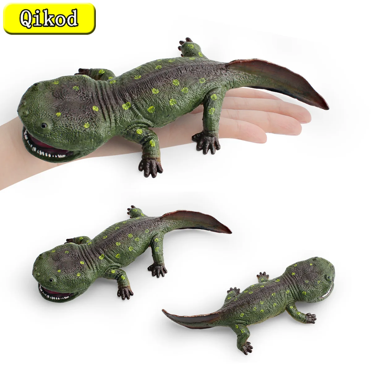 Prehistoric South Pole Koolasuchus Crocodile Model Action Figures Savage Sea life Animals PVC Collection Education Kid Toys