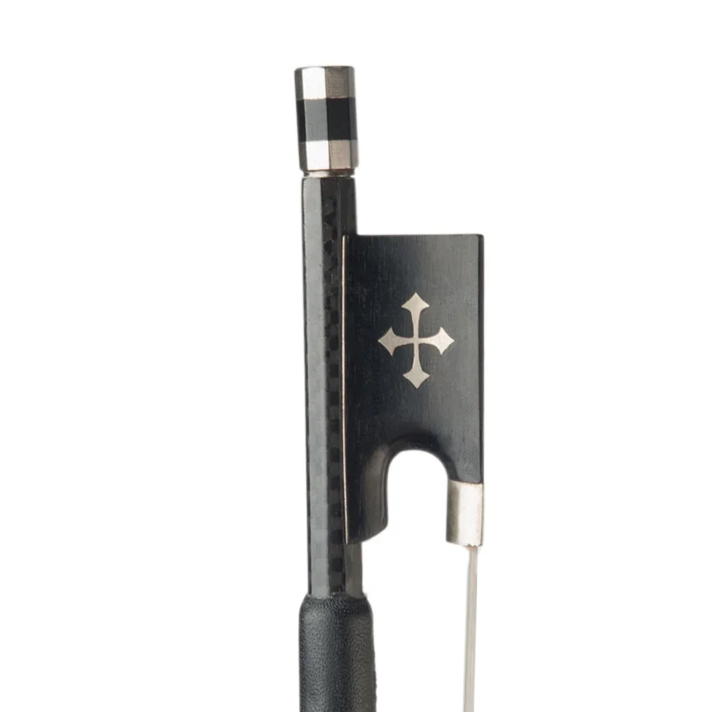 

Concert Grade 4/4 Violin Bow - Grid Carbon Fiber with Ebony Frog & Superior Horsehair
