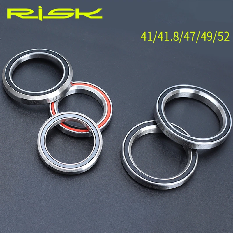 RISIKO Fahrrad Headset Lager 41/41,8/47/49/52mm MTB Road Fahrrad Headset Lager Reparatur stahl Teile Fahrrad Zubehör – Detail 9