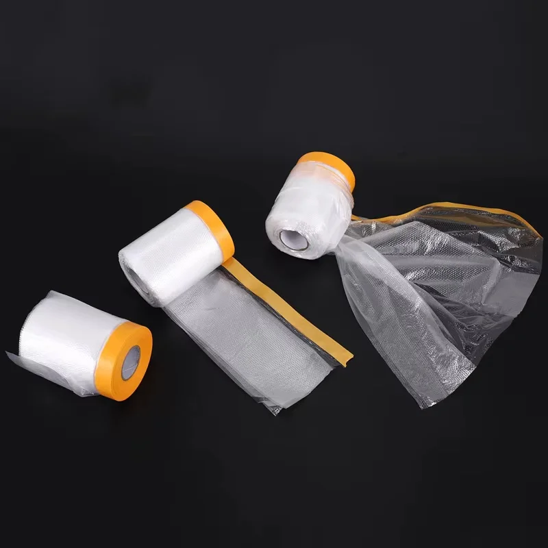 1 Roll Washi Paint Protection Film Dust Protection Masking Film Car Painting Beauty Decoration Masking Furniture Dust Protection