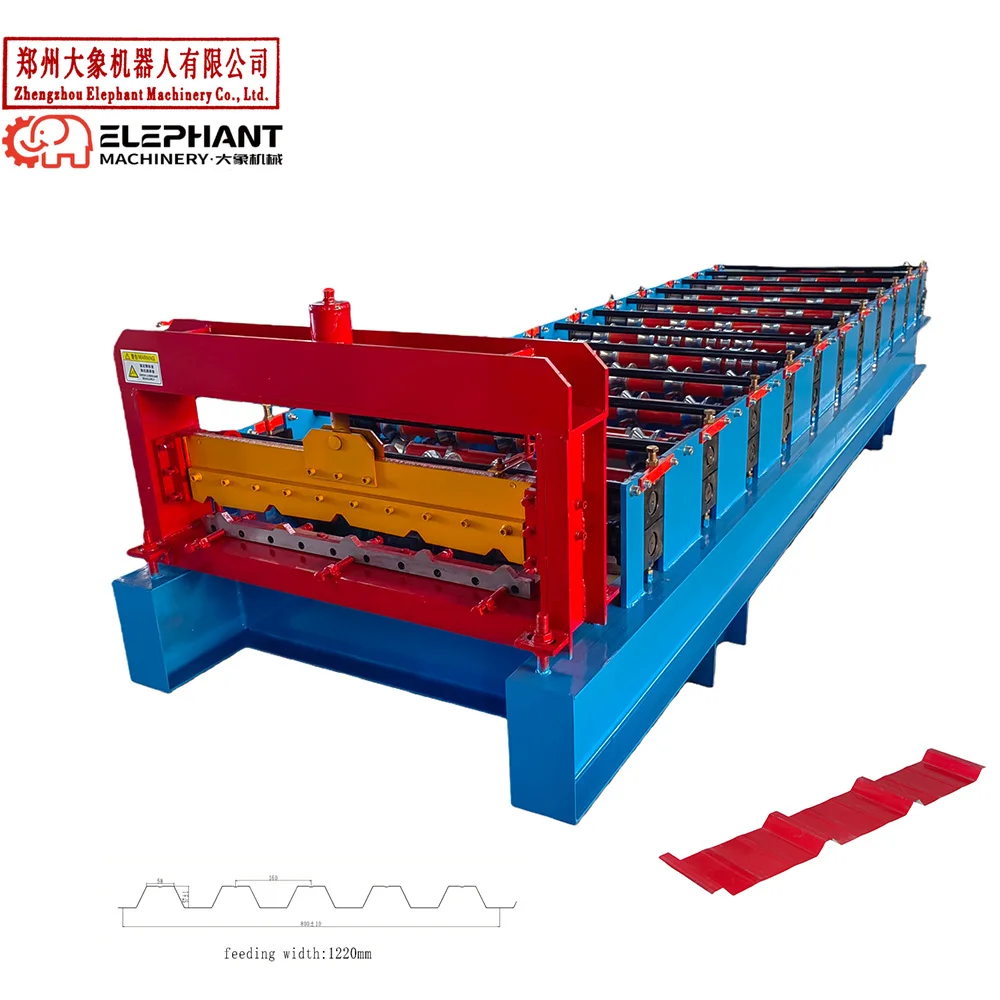 Factory Supply Automatic IBR Roofing  Tile Making Machinery  for Metal Sheet