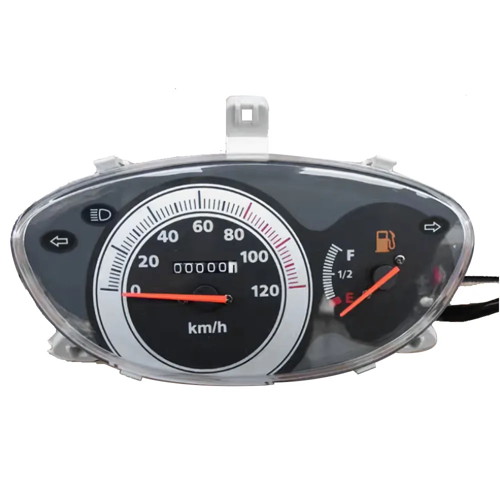 Motorcycle Scooter Speedometer Odometer Assembly Instrument Gauge for GY6 125cc