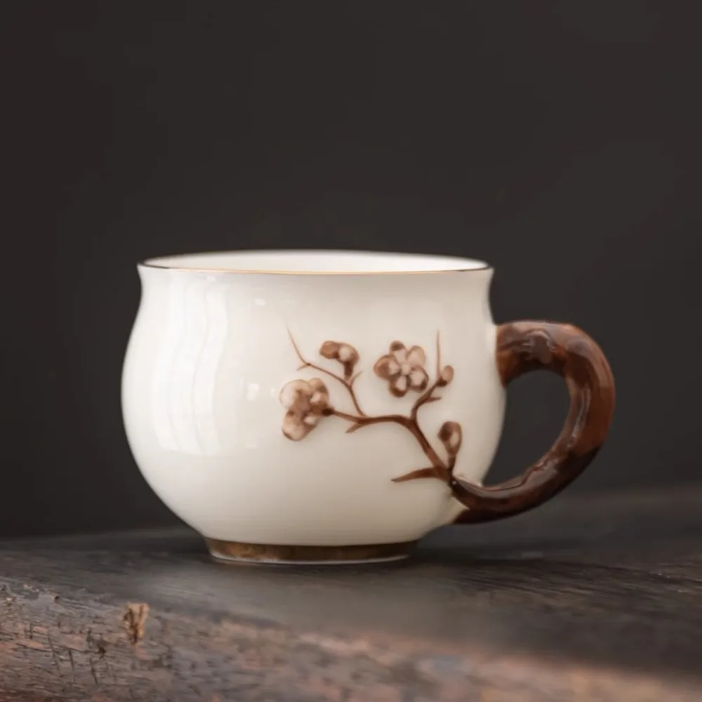 

Liquido Floral Tea Cups Porcelain Latest Design Funny Chinese Tea Cups Kitchen Creative Aesthetic Tazas De Te House Accessories