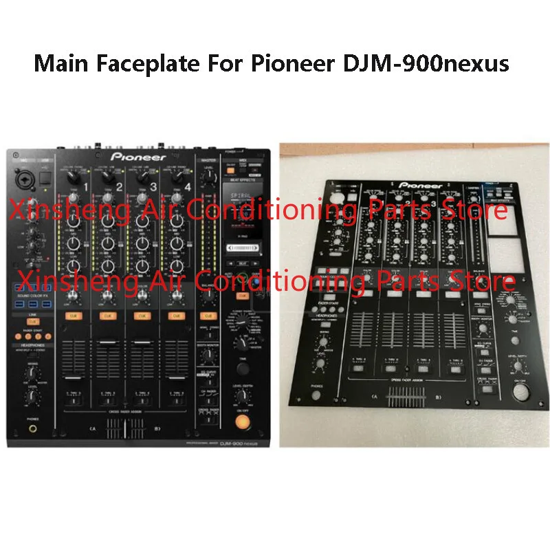 OEM Main Faceplate Parts Replacement for Pioneer DJM-900nexus Front Fader Panel-