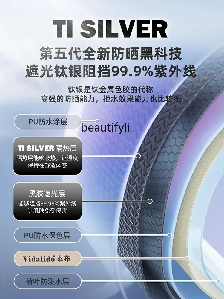 Namiot LXOutdoor, odporny na słońce i deszcz, klej tytanowo-srebrny, schronienie na zewnątrz, pergola kempingowa, osłona przeciwsłoneczna