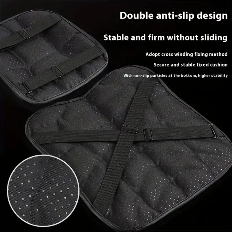 2Pcs For Advanced Mountain Motorcycle Seat Pad 3D Comfort Gel Cushion Seat Breathable Universal Shock Absorbing Seat Cover