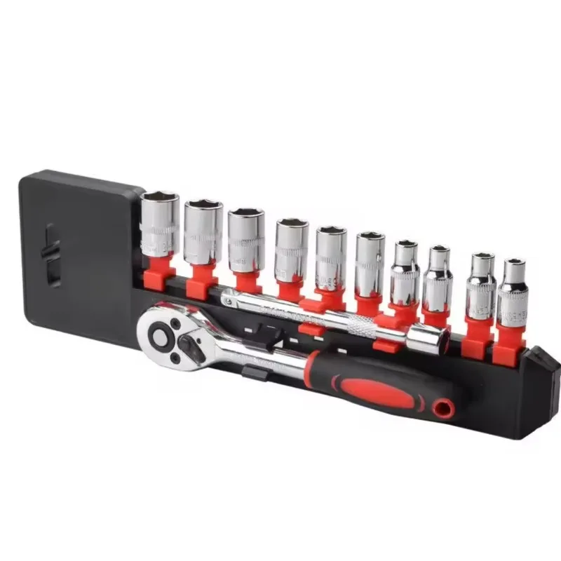 

SXLL 12 Portable Mini Ratchet Sleeve Wrench and Drill Set Professional Vehicle Ratchet Wrench Sleeve Set