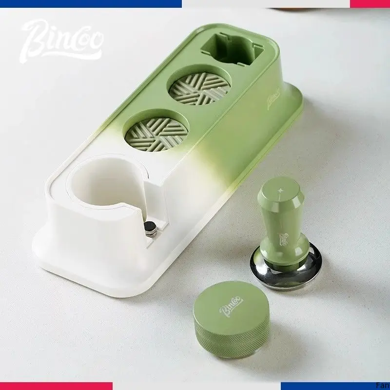 Coffee Press Set Com Slot Removível, Dispensador De Pó De Pano, Press Base, Handle Storage, 51mm, 58mm