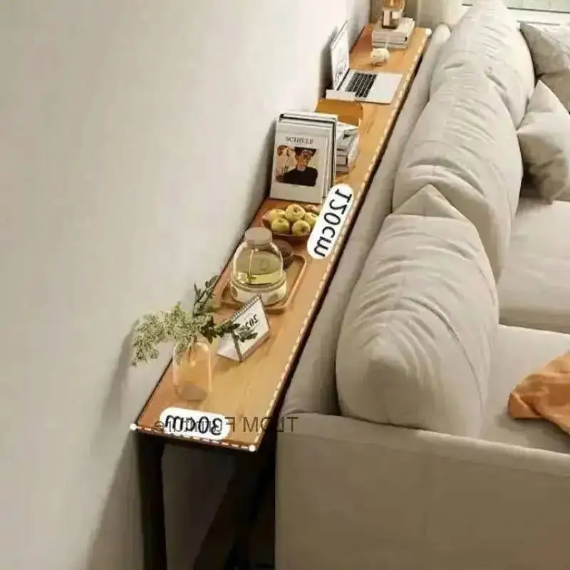 Edge Table Nordic Tables Side Stitching Simple Room Narrow Modern Living Storage System Multi-functional Home Furniture h