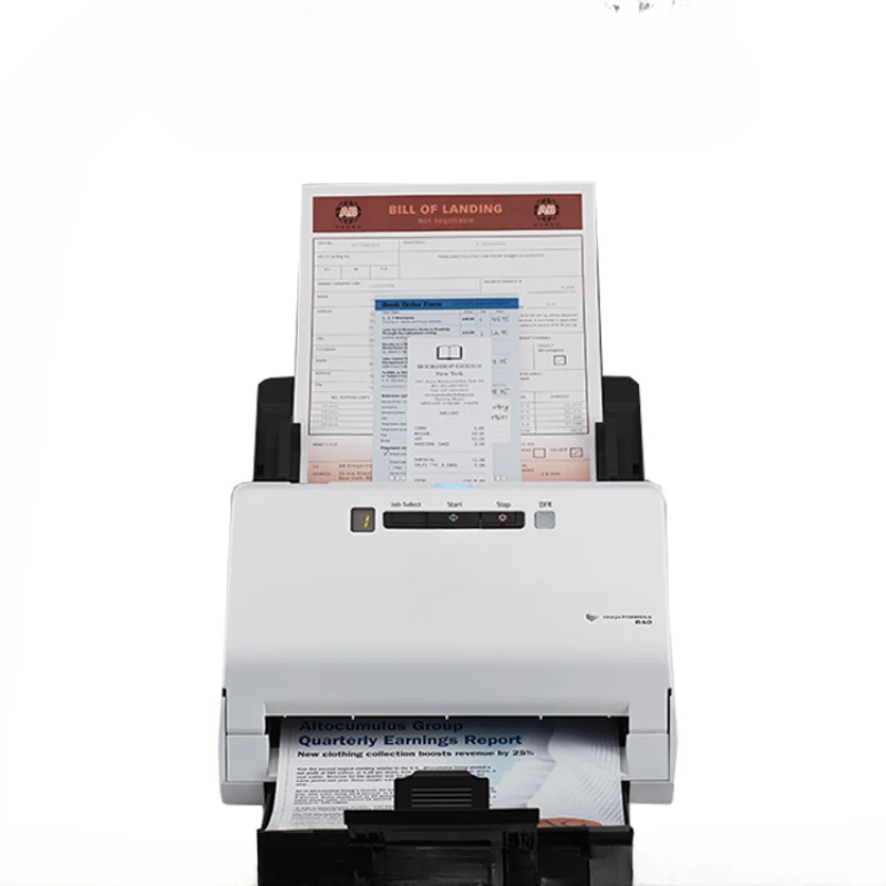 

R40 scanner automatic feeding double-sided color high-speed scanning A4 format contract file continuous scanning PDF