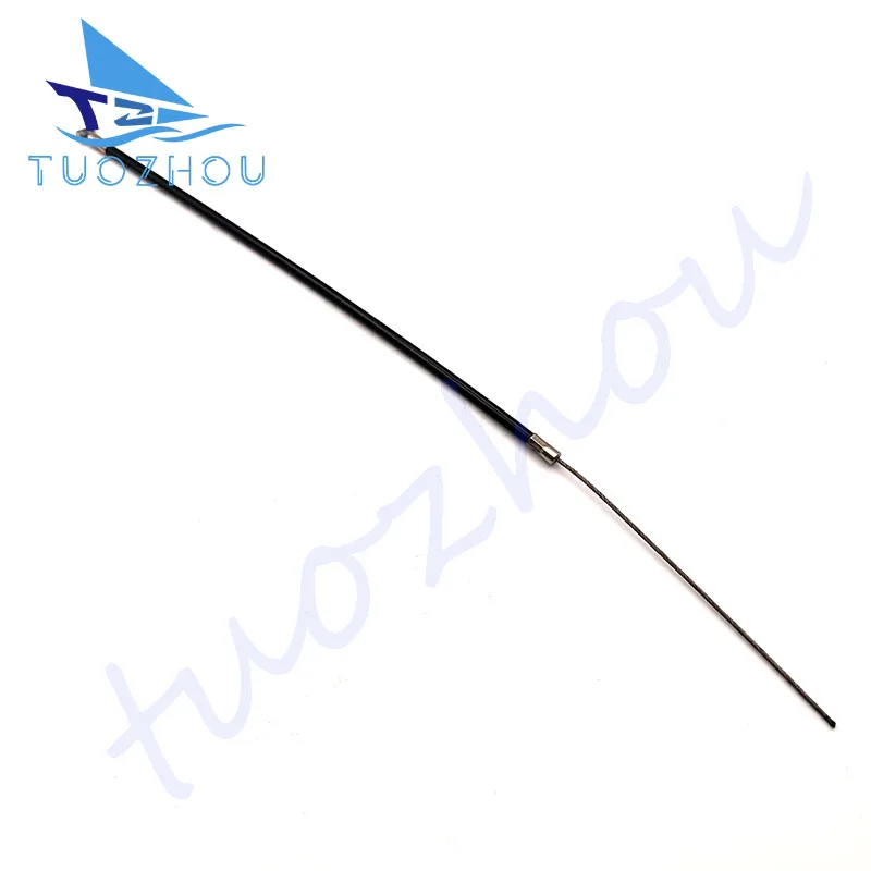 

6E0-26301 Трос дроссельной заслонки из нержавеющей стали для деталей подвесного двигателя Yamaha 4HP 5HP Трос рулевой ручки 6E0-26301-01 6E0-26301-00