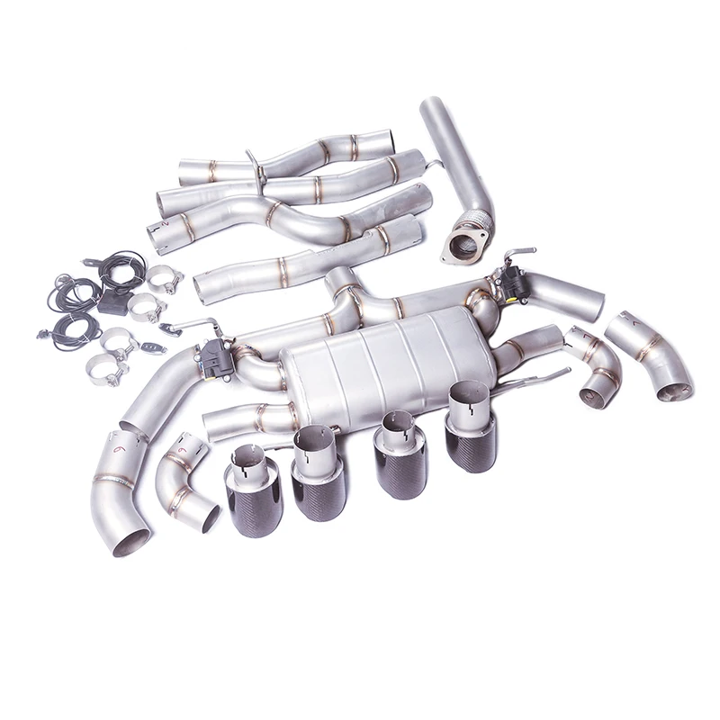 GFC exhaust/For 16-22 Alfa Romeo Giulia 2.0T Catback modified stainless steel valve exhaust system