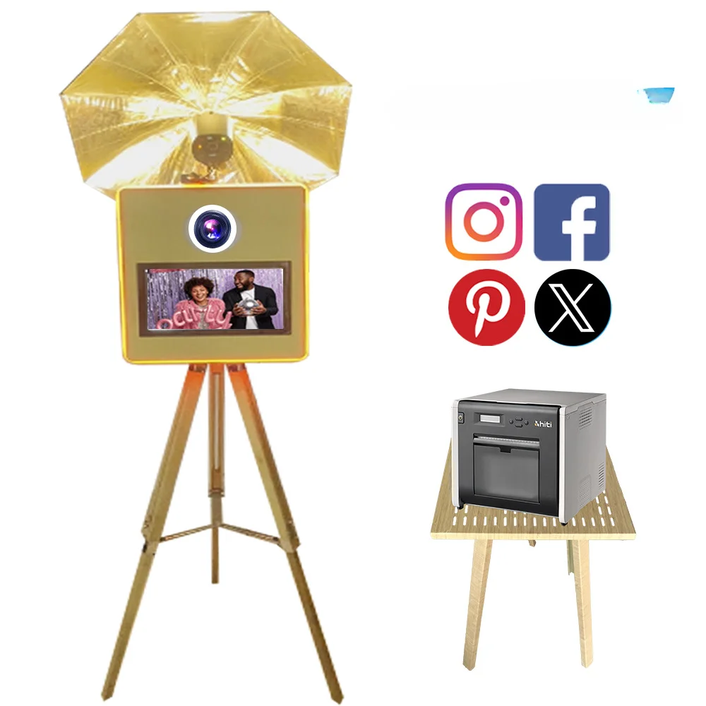 15.6Inch Touch Screen Photo Booth Party Wedding Photo Machine