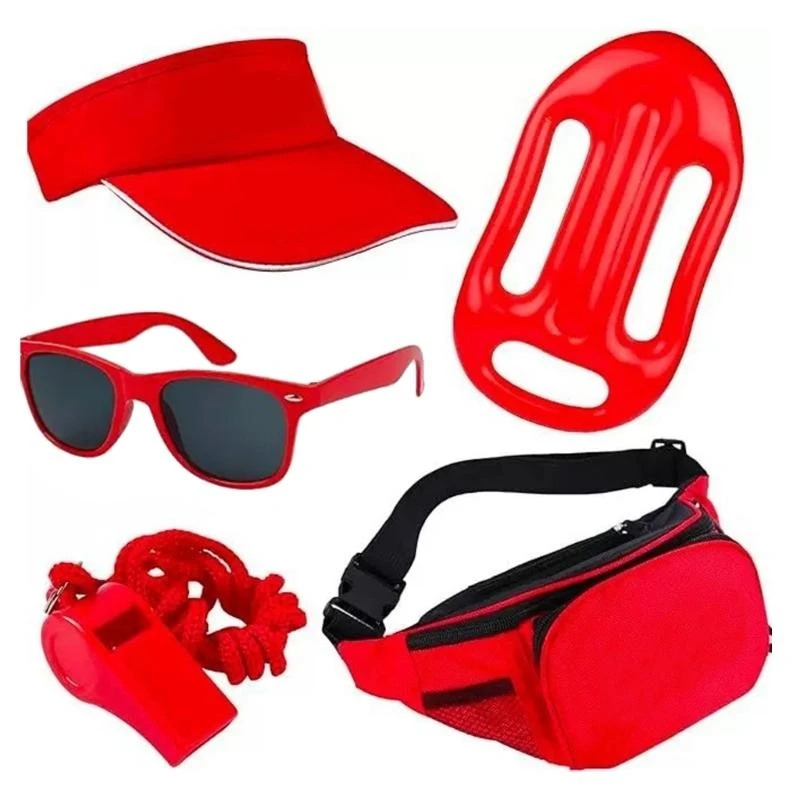 

N1HE Guard Costume Accessories Outfit Sunglasses Fanny Pack Floats Hat for Halloween Cosplay