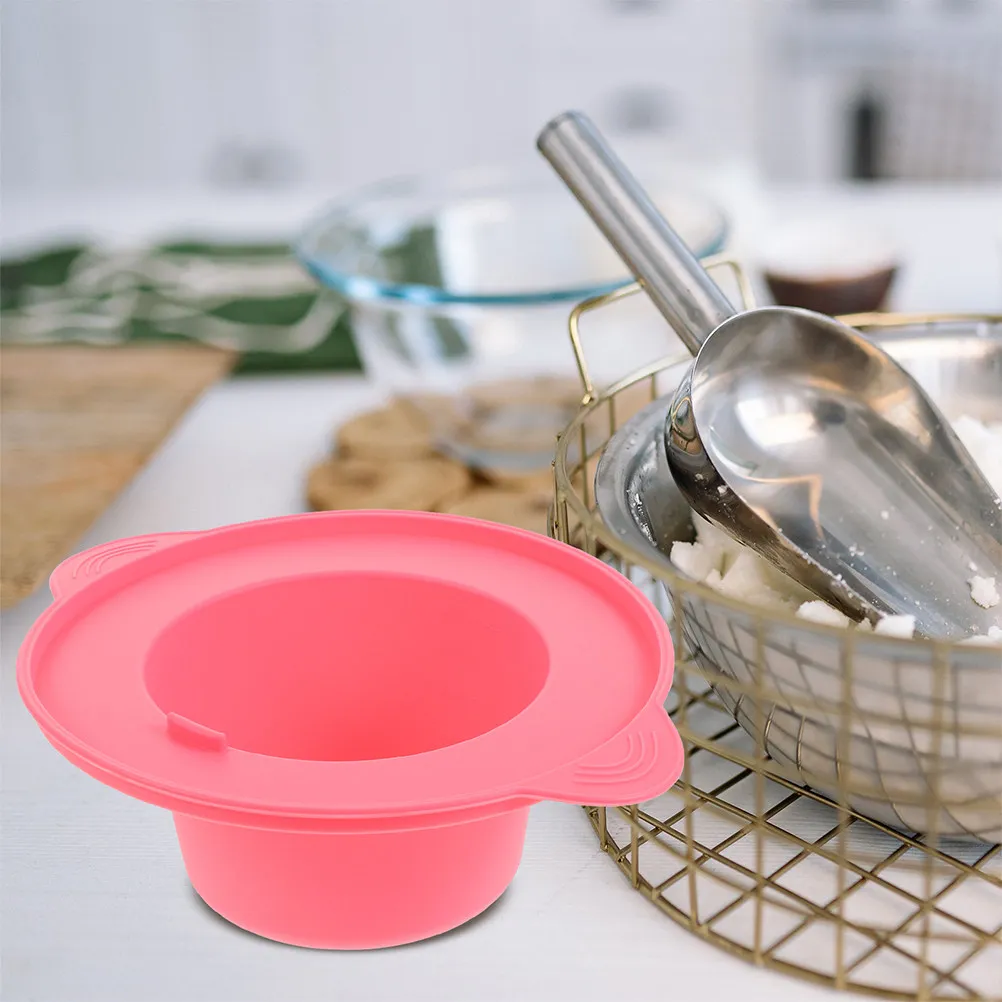 2Pcs Wax Pot Liner Silicone Wax Warmer Replacement Bowls Home Waxing Kit Hair Removal Tool Waxing Pot Hair Removal Bowl