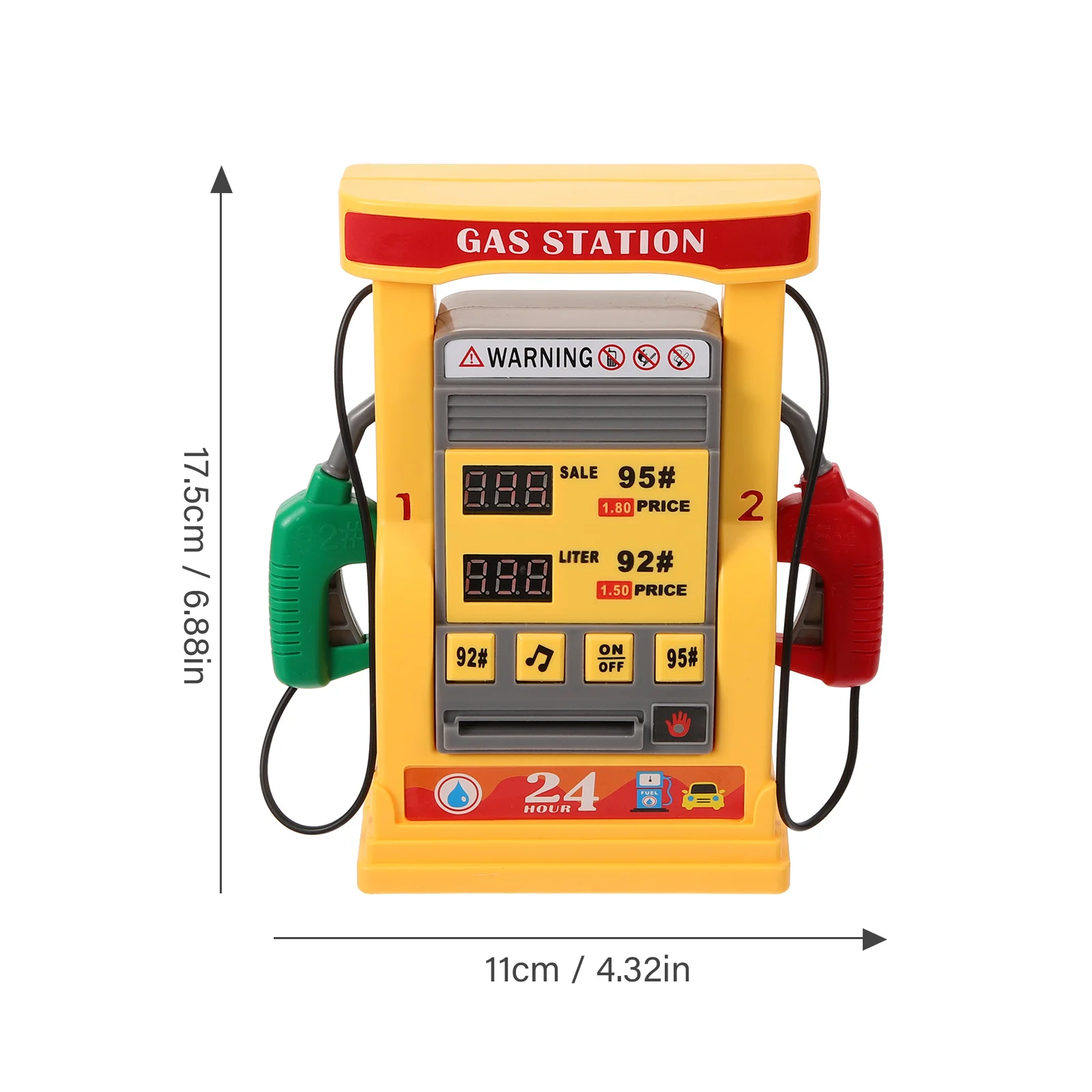 Tankstelle Spielzeug Simulation Pumpe für Kinder DIY Bus Miniatur Auto Luft Spielzeug Spielzeug Puzzle Kind