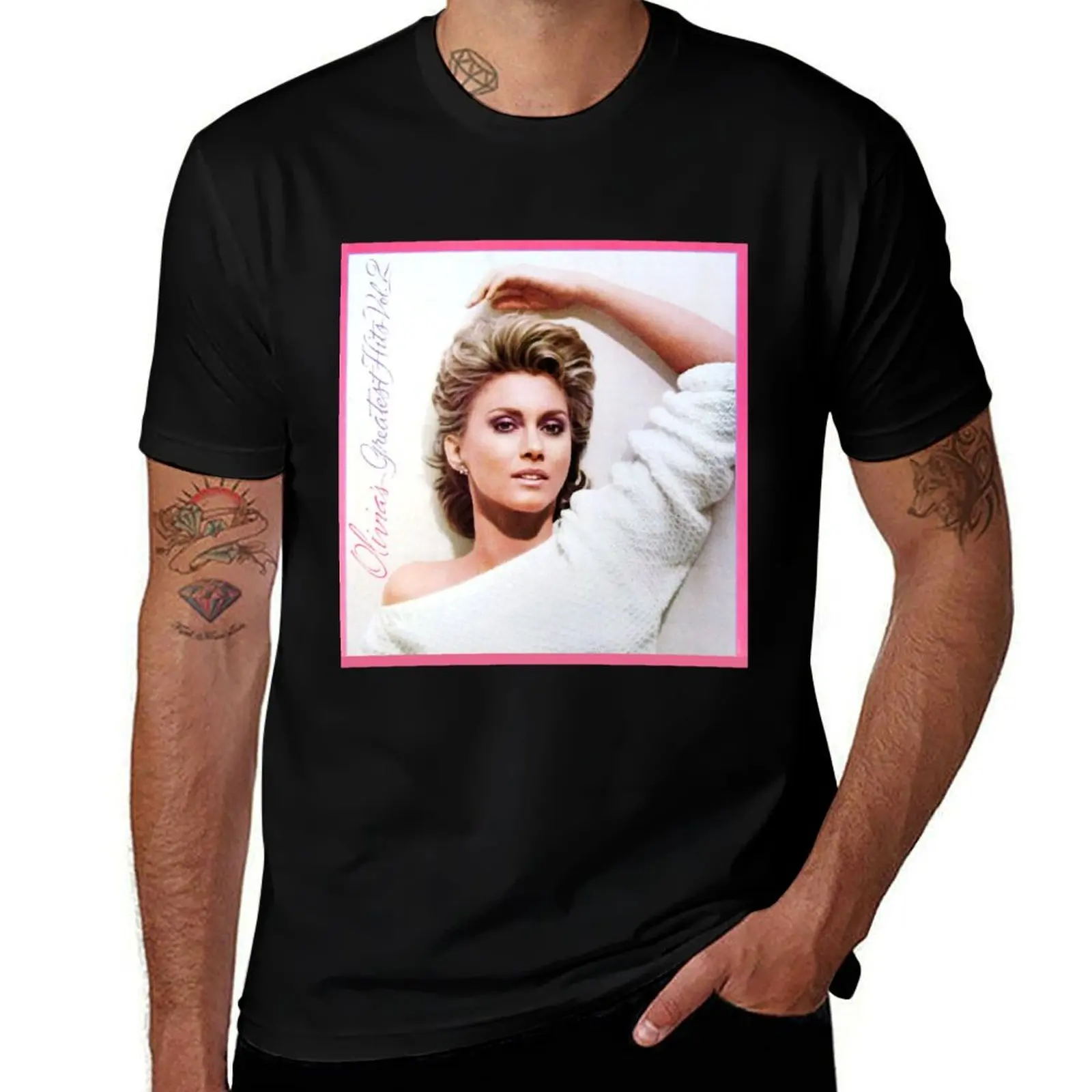 Gifts Idea Beautiful Olivia Newton Singer Songwriter John Actress Needed Gifts T-Shirt Modern Style Print T-Shirt