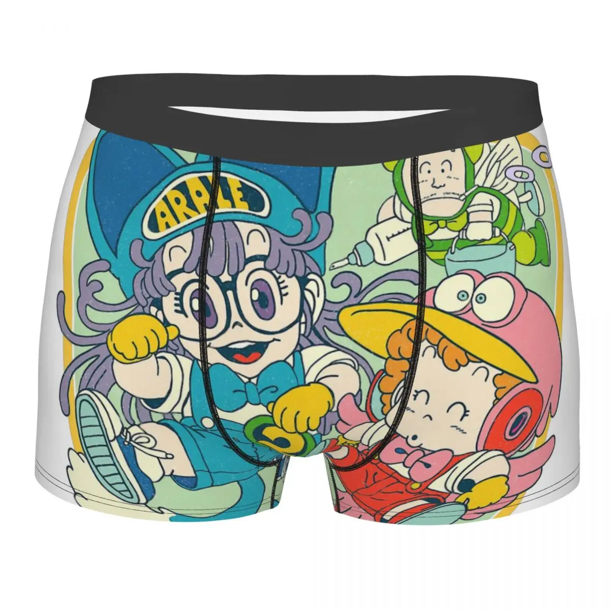 

Arale Dr. Slump Underpants Breathbale Panties Man Underwear Ventilate Shorts Boxer Briefs