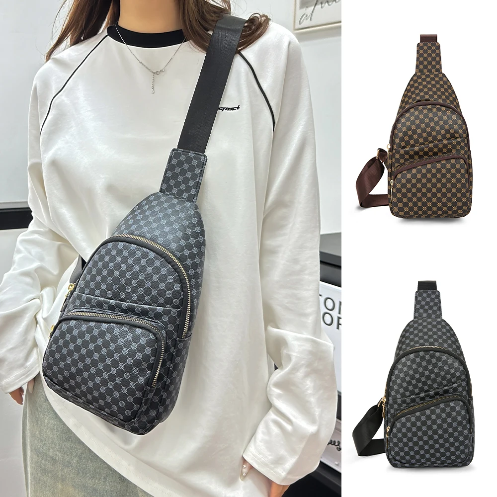 

Men's Chest Bag, New Versatile Single Shoulder Crossbody Bag, Men's Casual Cross Chest Small Backpack