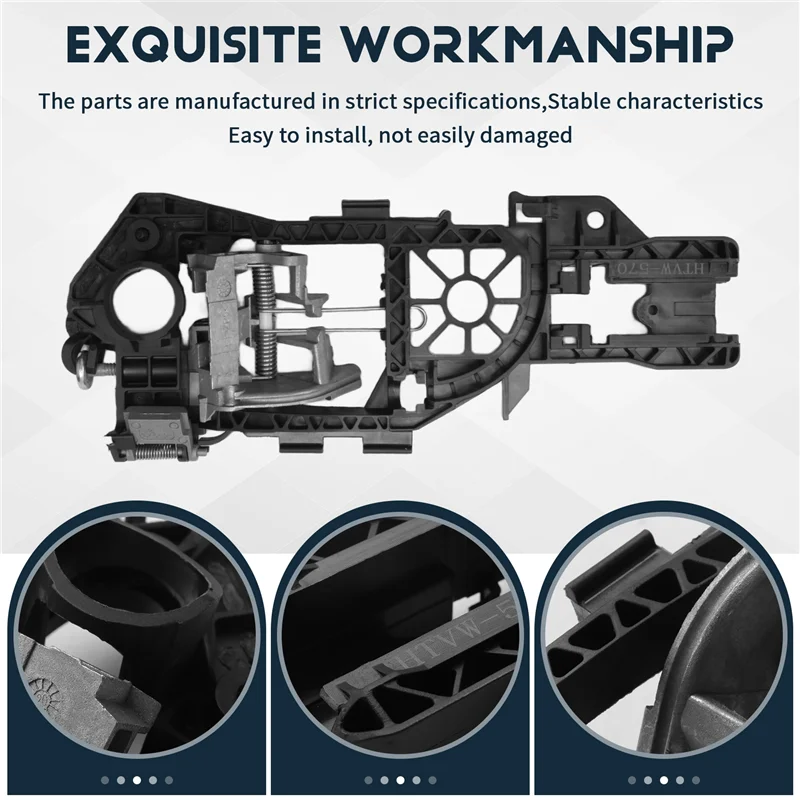 

A74E-кронштейн для внешней ручки двери 3C0837886H для Passat 2006-2010 правая сторона автомобильного аксессуара, запасная часть