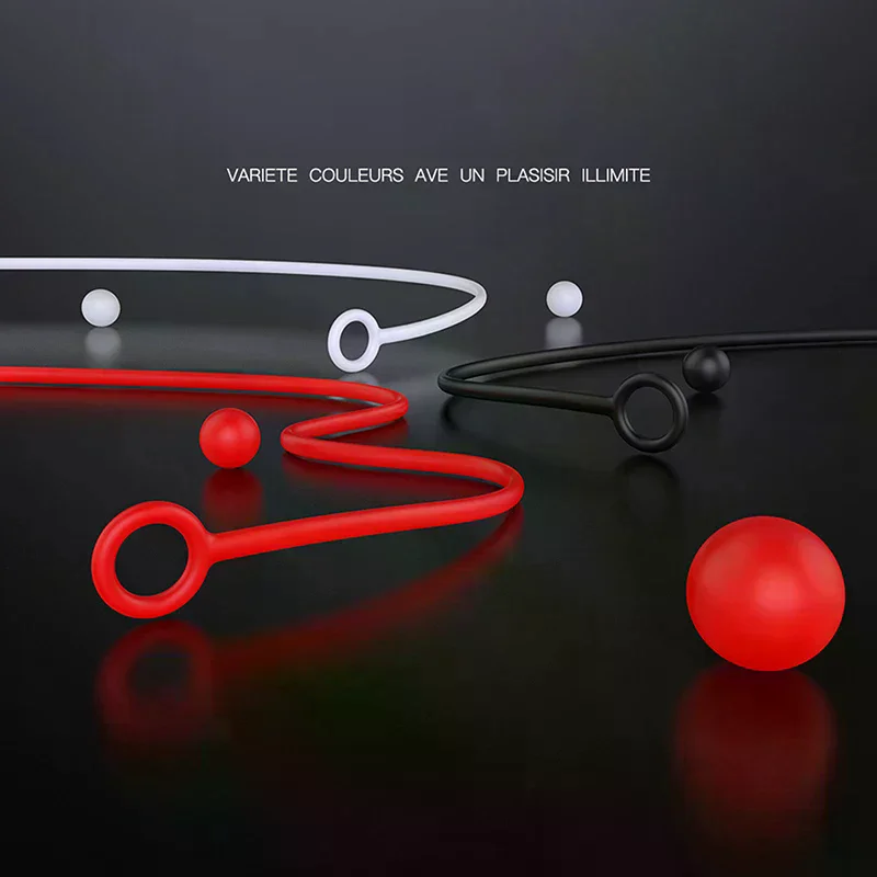 Black White Red Outdoor Earplugs Earbud Lanyard Work Travel Sleep Connector Cord Anti-lost Rope Silica Gel Earphone Strap