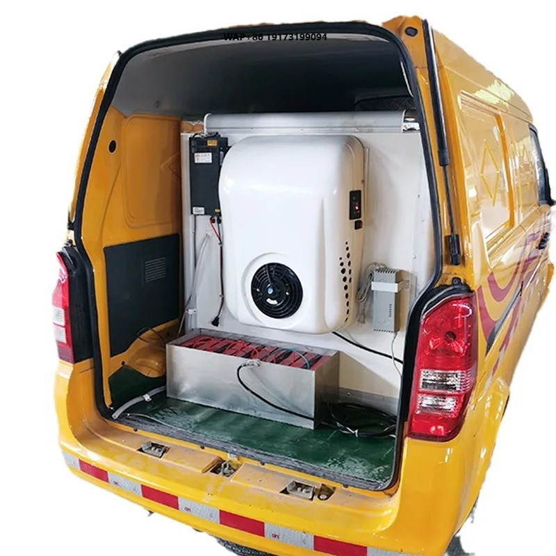 Factory Direct Supply Large-Capacity Commercial DC Refrigerator Freezer for Cars Transport Vehicles Core Motor Component