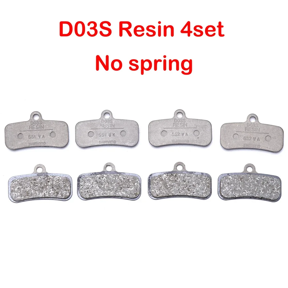 For SHIMANON 03A N04C D03S Pads DEORE XTR DEORE N03A N04C Cooling Fin Ice Tech Brake Pad Mountain M9120 M7120 M8120 Brake Pad