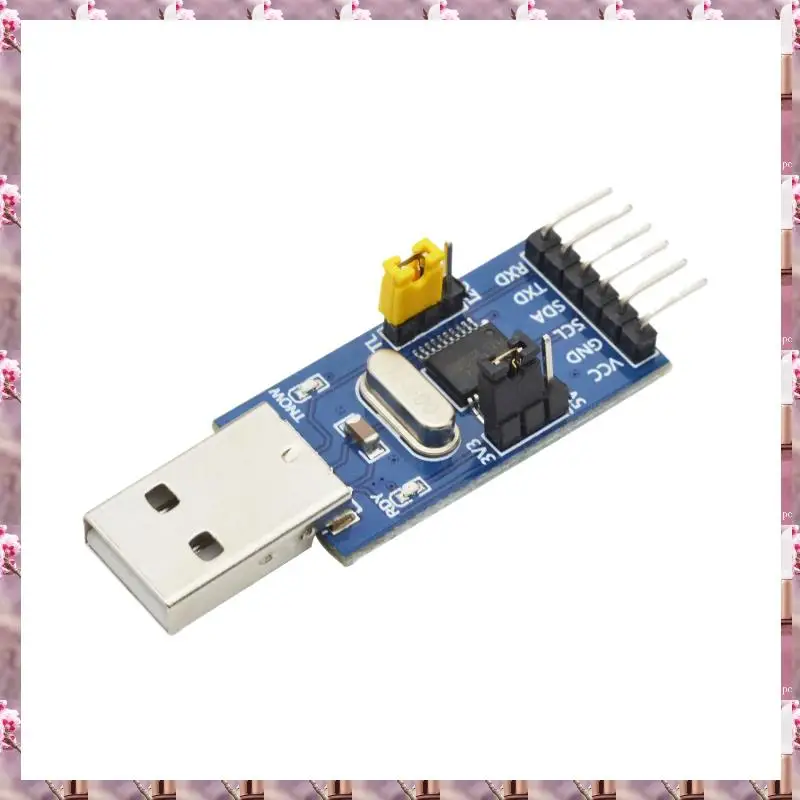 2025 CH341T Two-In-One Module USB To I2C IIC UART USB To TTL Single-Chip Serial Port Downloader,CH341T Two-In-One Module USB To