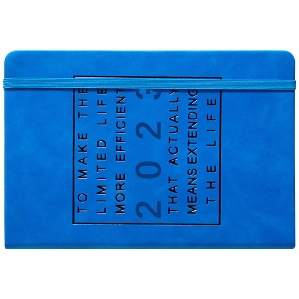 Efficient Plan Pad Date Calendar PU Appointment Planner Study Work Schedule Daily to Do List 2023 Efficient Planner