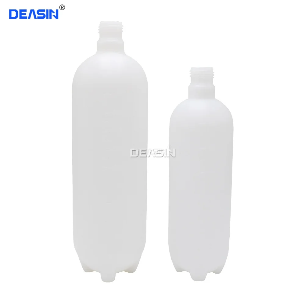 600/1000ml Dental Chair Water Storage Bottle Milk Dental Turbines Plastic Water Bottle Replacement Accessory with/Without Lid