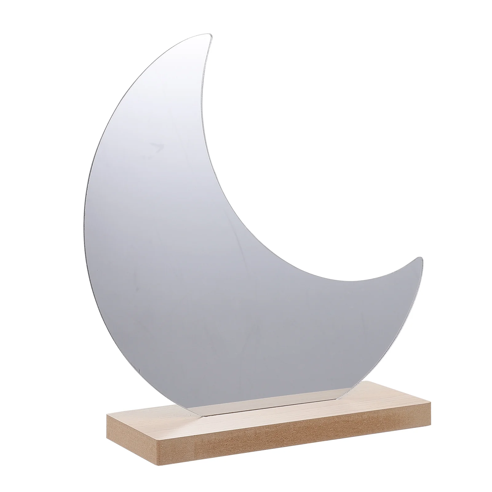 1Pcs Woman Makeup Mirror Decor Creative Shaped Lightweight Portable Desktop Mirror for Home Bedroom Vanity Decor