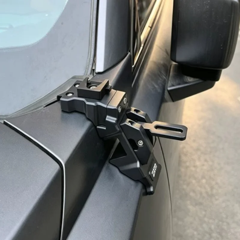 Engine Hood A-Pillar Spotlight Bracket Led Dual Light Quick-Release Lamp Stand For GWM Haval H9 2024 2025 2026 Y-Series
