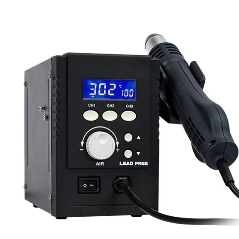 

Hot Air Gun 750W Anti-static Lead-free Digital Display Desoldering Station