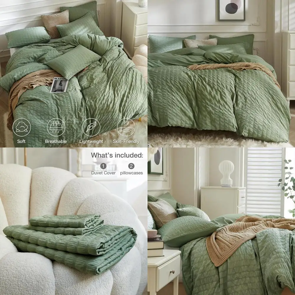 

Комплект постельного белья King Size из дышащей микрофибры, 3 предмета: пододеяльник на молнии и завязках, для всех сезонов