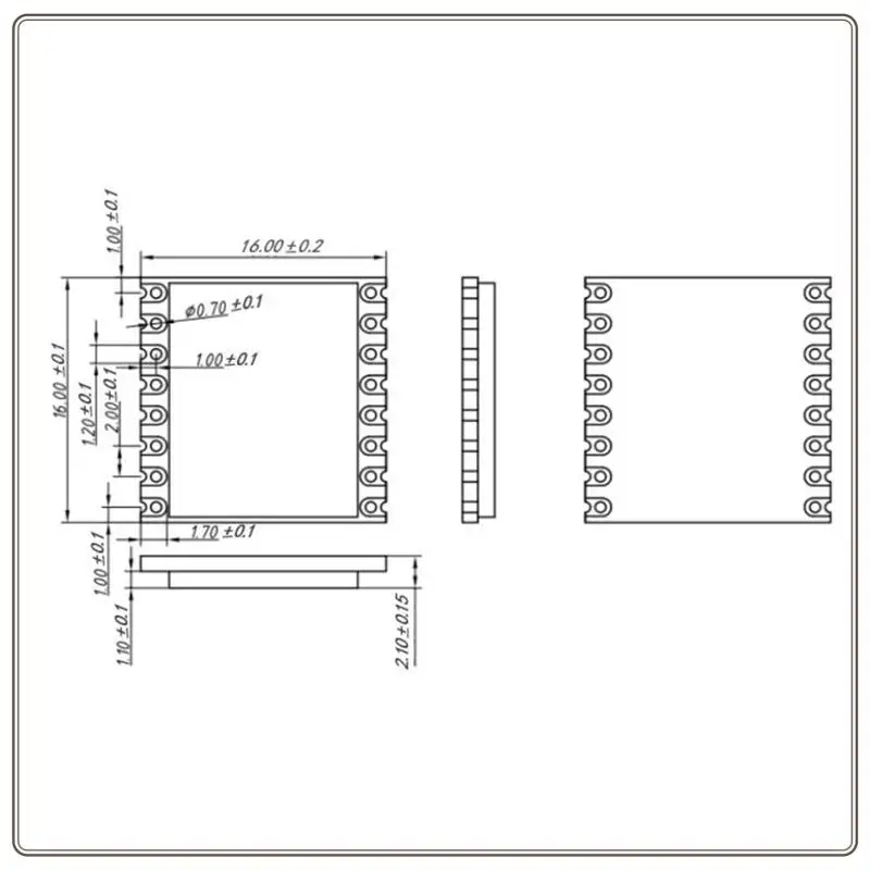 Reliable-(4Pcs/Lot) Lora1278-C1 Wireless RF Transceiver Lora SX1278 Module,(4Pcs/Lot) Lora1278-C1 Wireless RF Transceiver Lora S