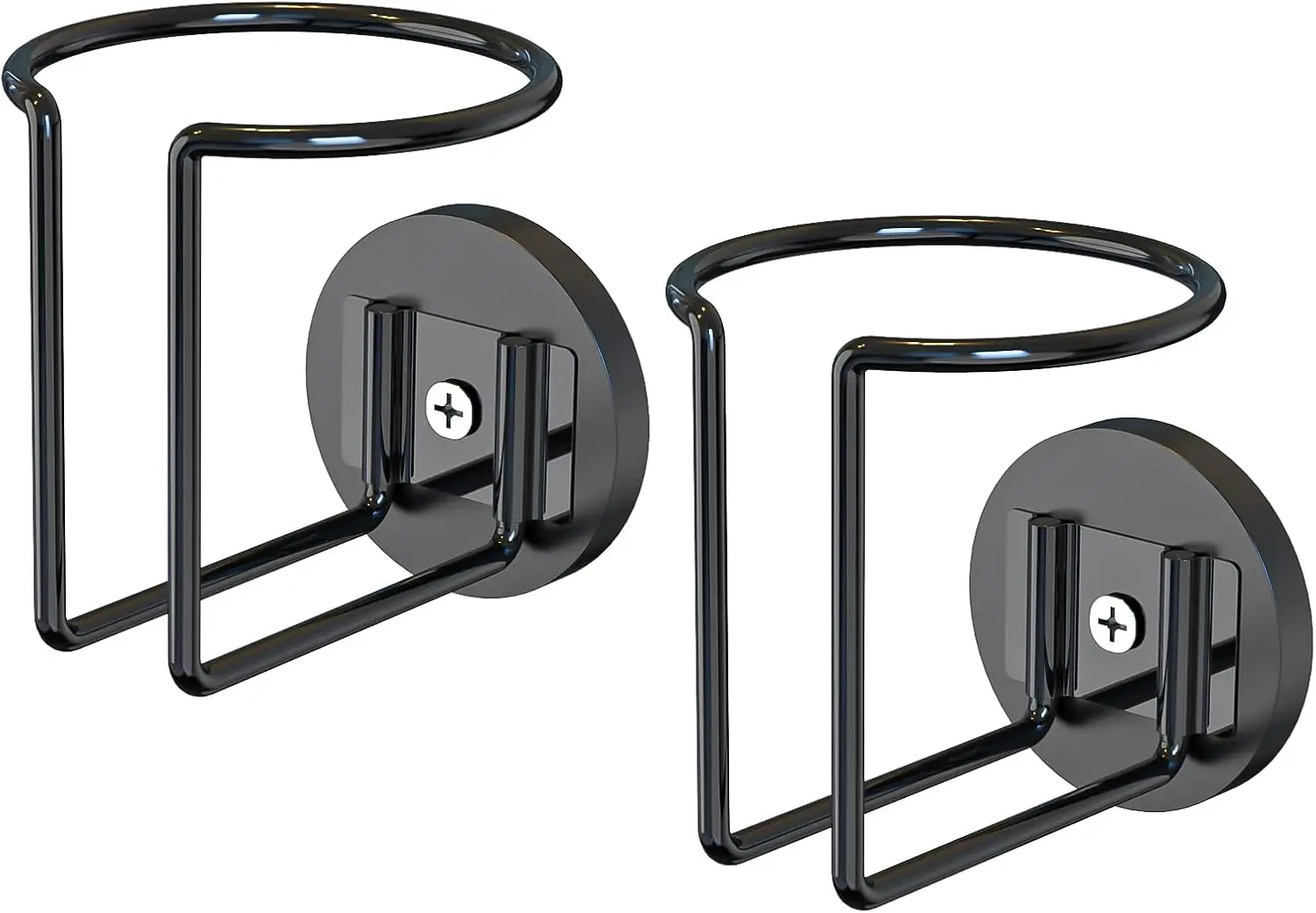 

2 Pcs Magnetic Cup Holder, Magnetic Drink Holder for Tractor Refrigerator Treadmill Mower Truck Rv Boat Metal Surface