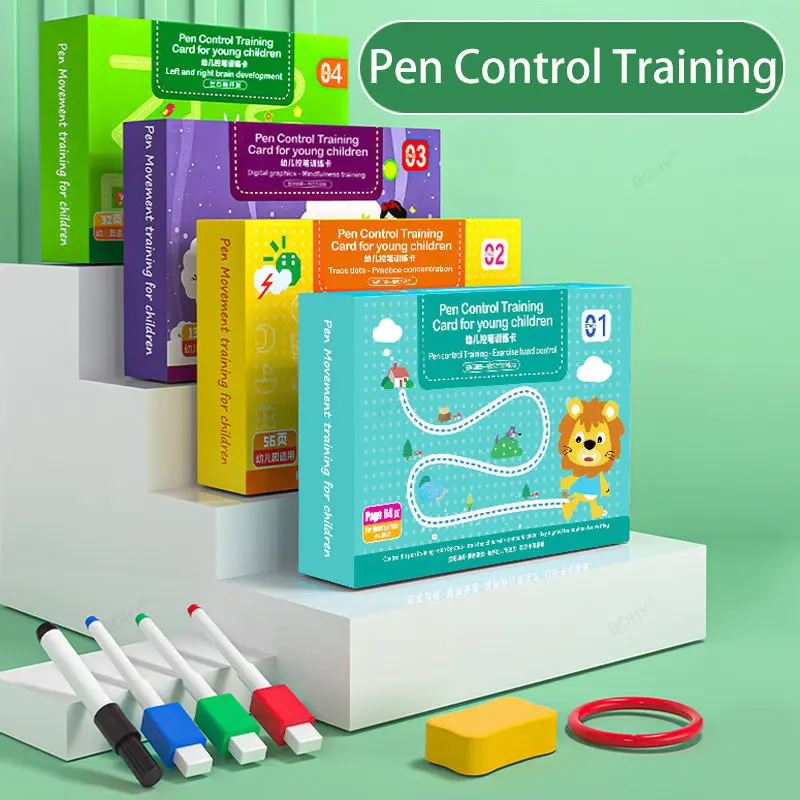 

Книга для рисования Магическая многоразовая, тетрадь для обучения каллиграфии, учебник для рисования, детская игрушка для рисования по методике Монтессори