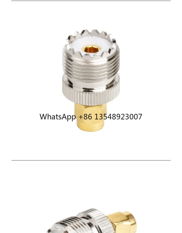 Intercom Adapter MK-SMAJ Conversion Head M Female Connector to SMA Male Connector