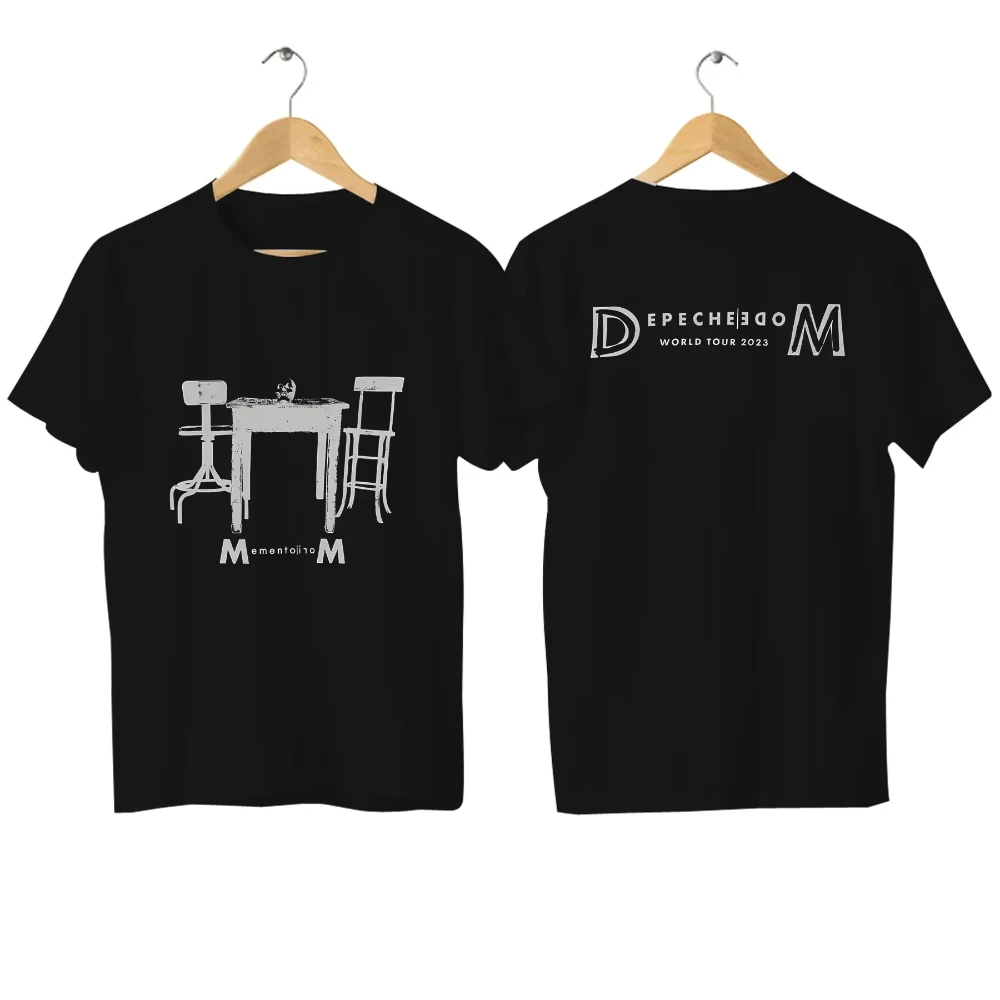 2025 Men Women T Shirt Casual Depeche Negative Skull Mode Cotton T-shirt Graphic Sport Tops Clothing Streetwear Tops
