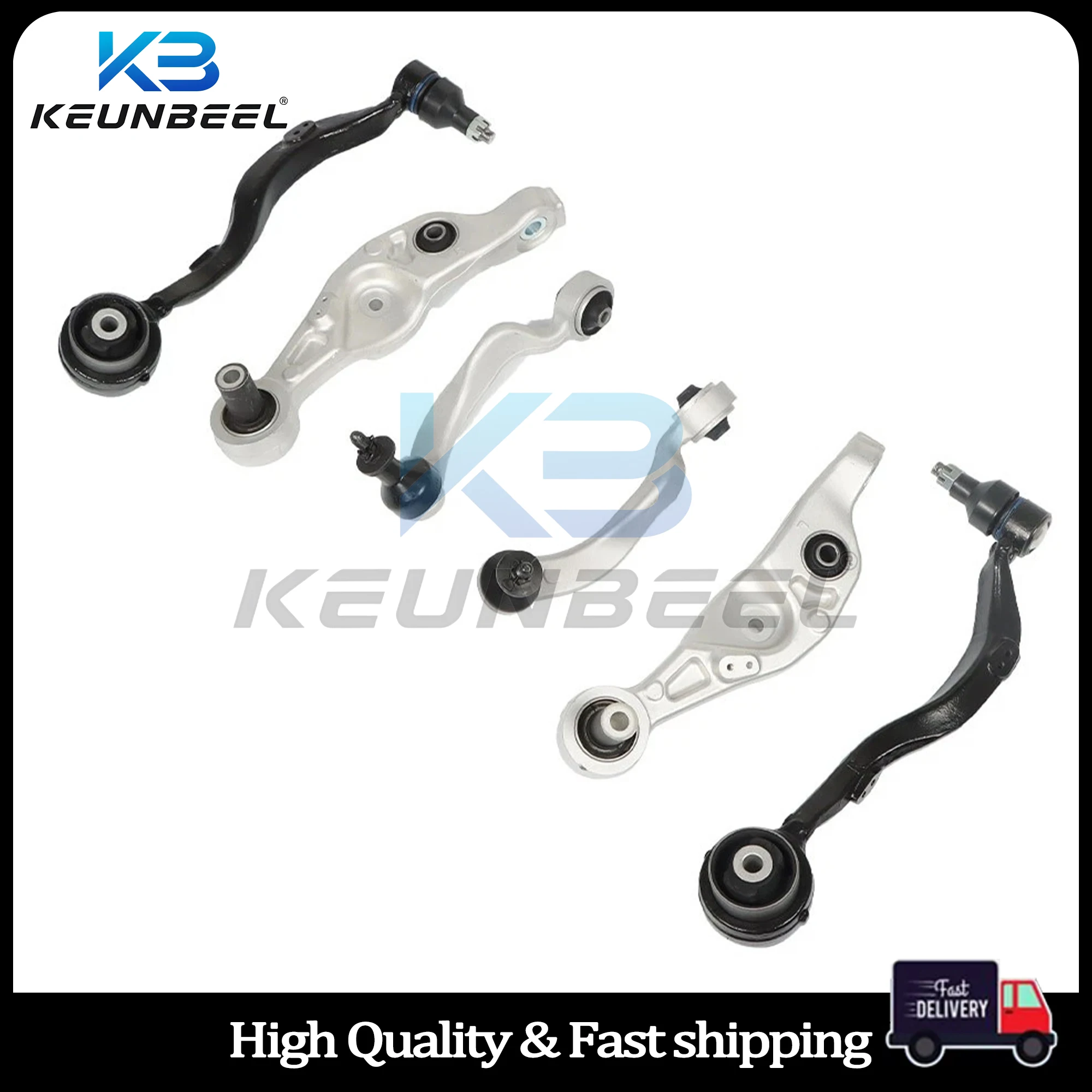 Front Upper Lower Control Arms For 2007-2017 Lexus LS460 4863059085 4863059095 4863059125 4863059135 4864050070 4864059015