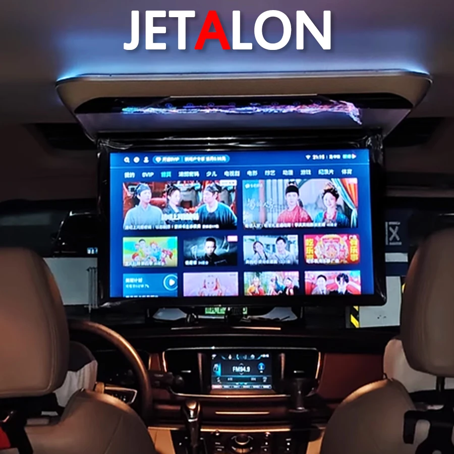 

17inch Android 13 Roof Ceiling Monitor Universal Car WIFI USB HDMI Multimedia Video Player For Saic Maxus G10 CUV Screen