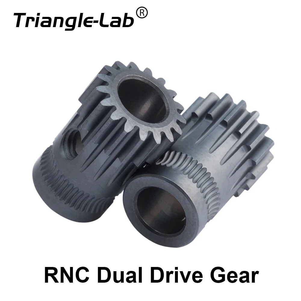 

CTriangleLab RNC Nitrogen-based chain Nano Coating Dual Drive Gear Extruder Kit Upgrade for Prusa 3d Printer DDB Sherpa Extruder